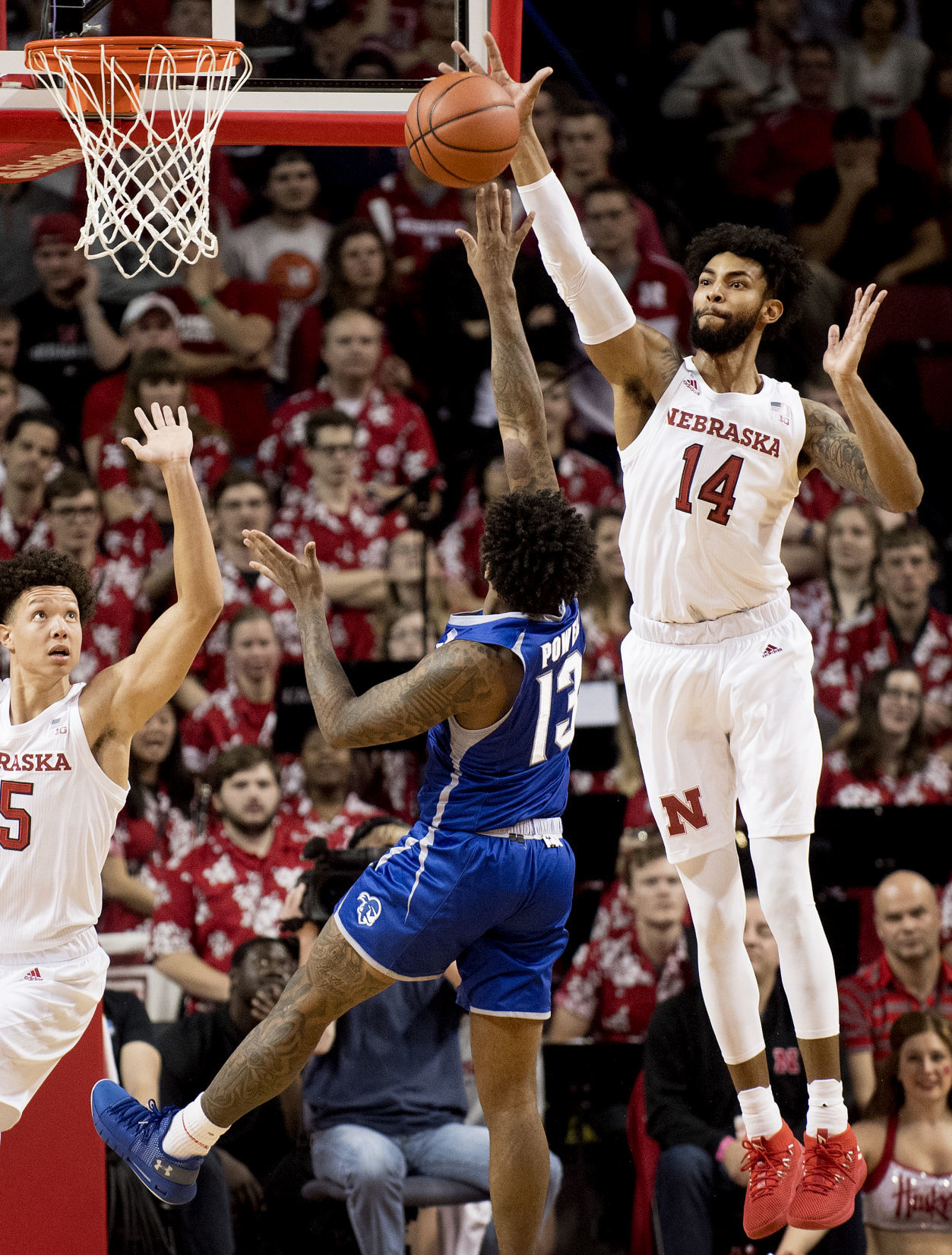 Nebraska men's hoops vs. Seton Hall, 11/14